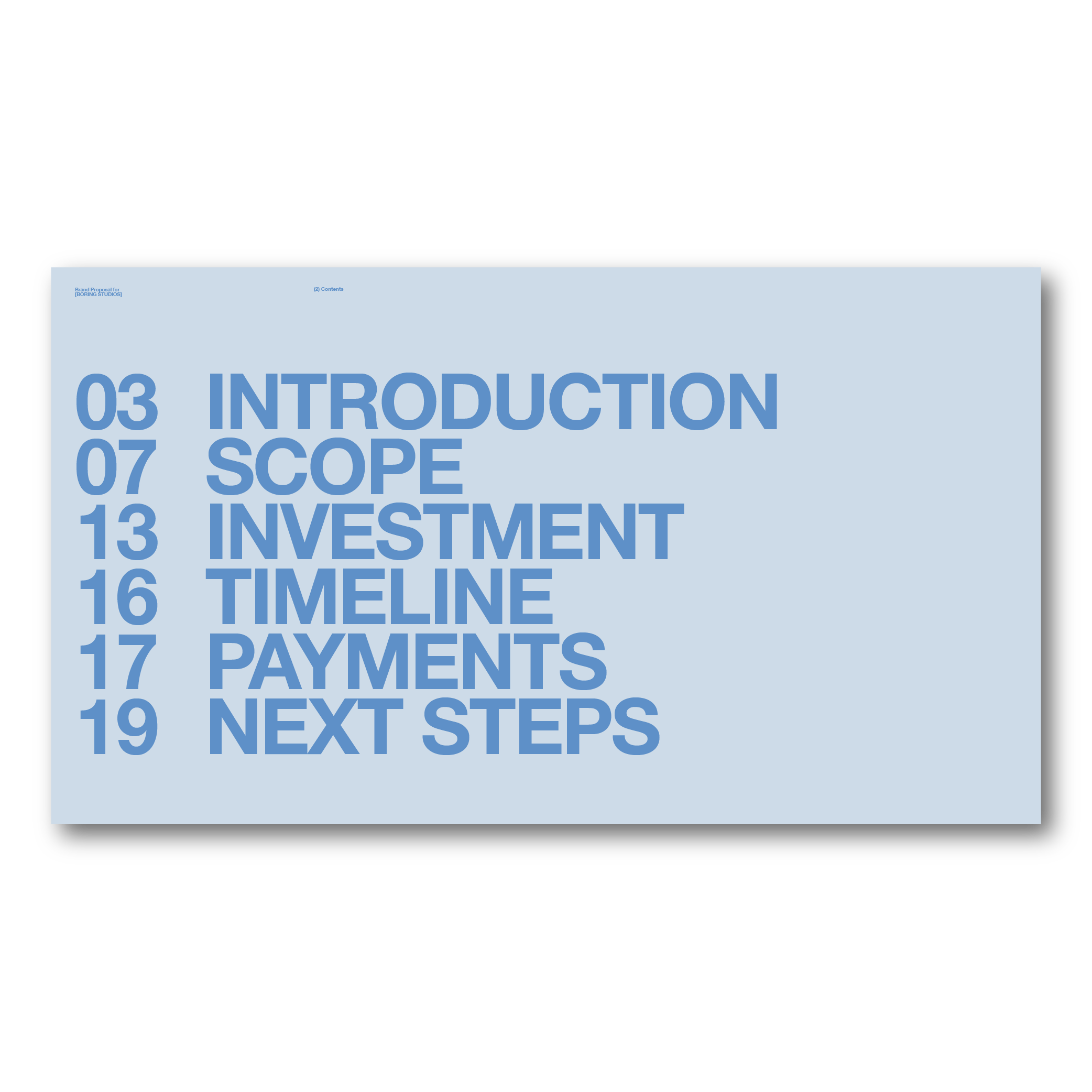 Client Proposal Template