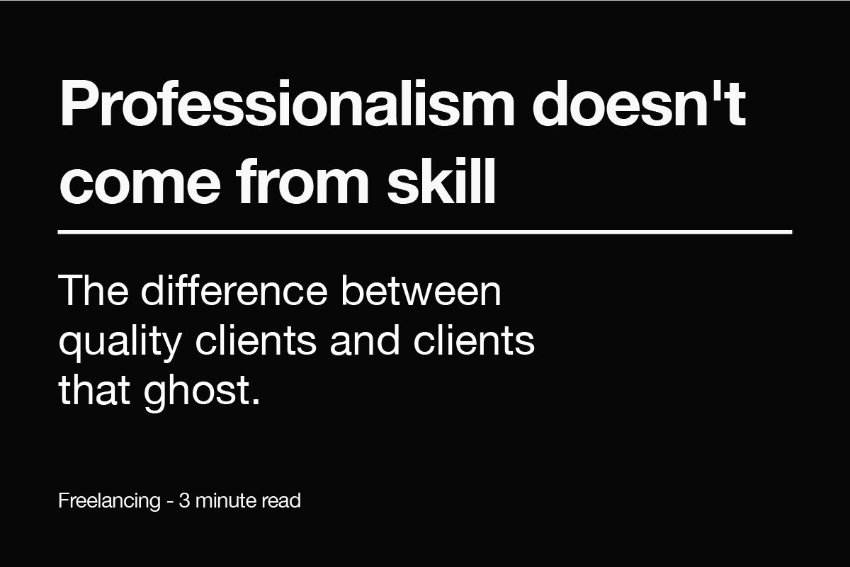 How to Look More Professional as a Freelancer (Without More Skill)