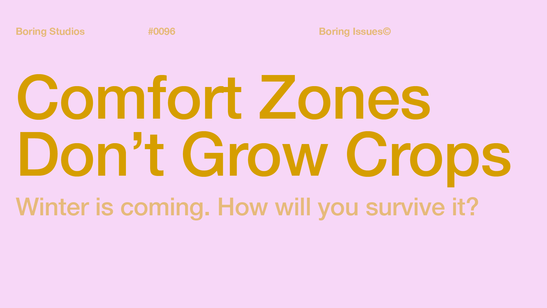 A life lesson from Stardew Valley (of all places)