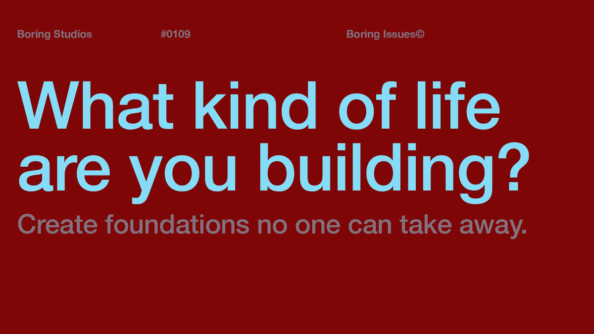 How to Build Strong Personal Foundations for Business Success | Boring ...