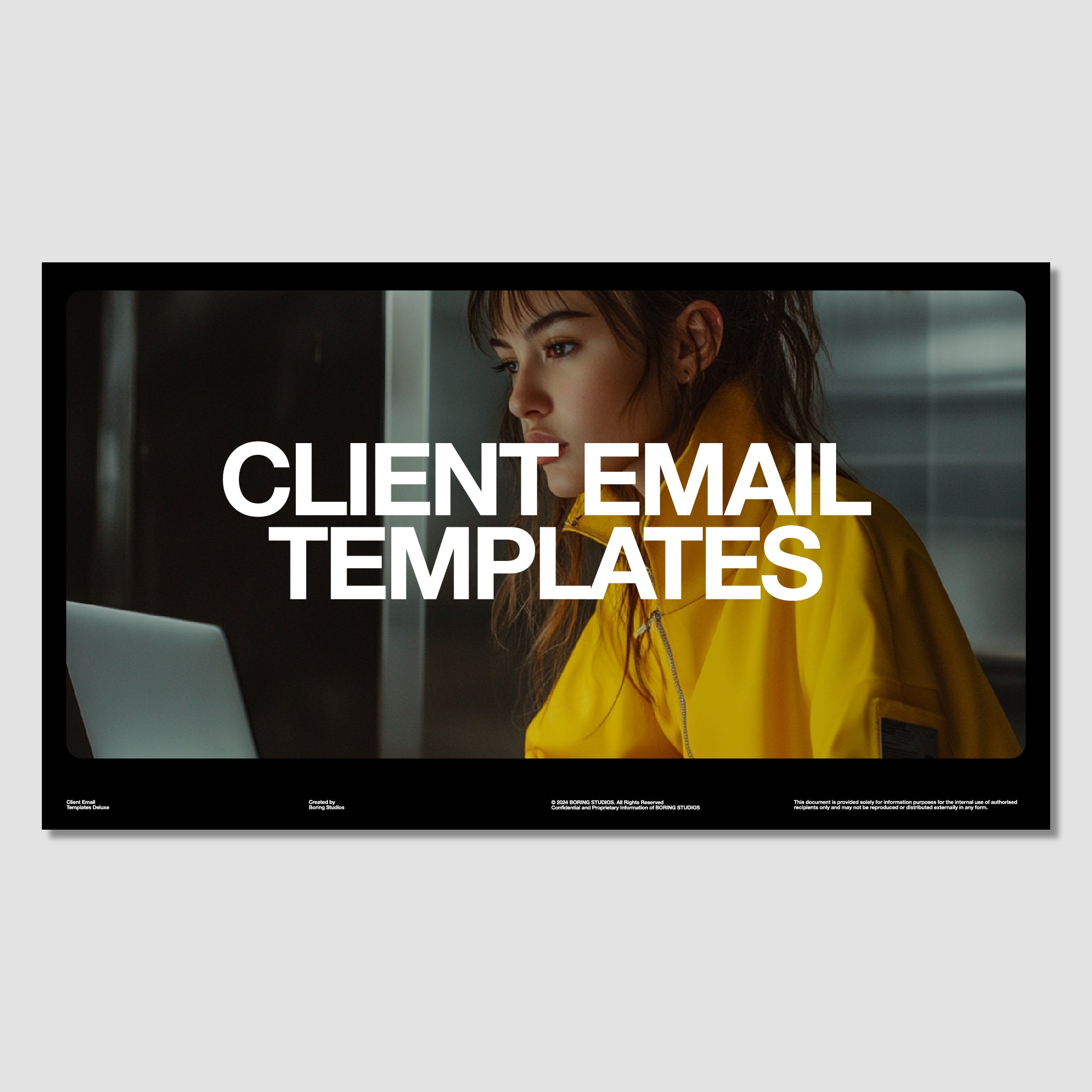 Client Email Response Templates | For Freelancers | Boring Studios