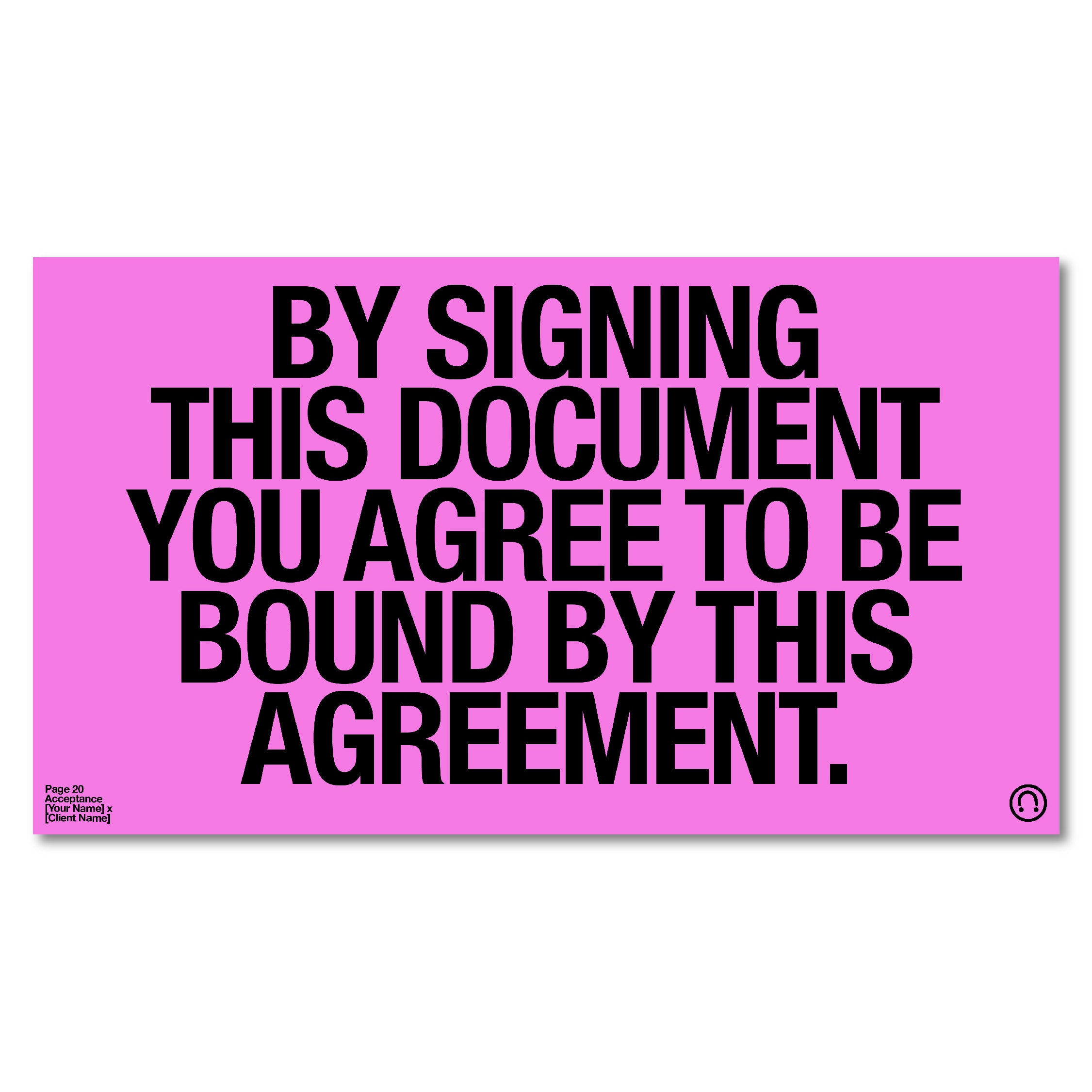 Client Agreement Template