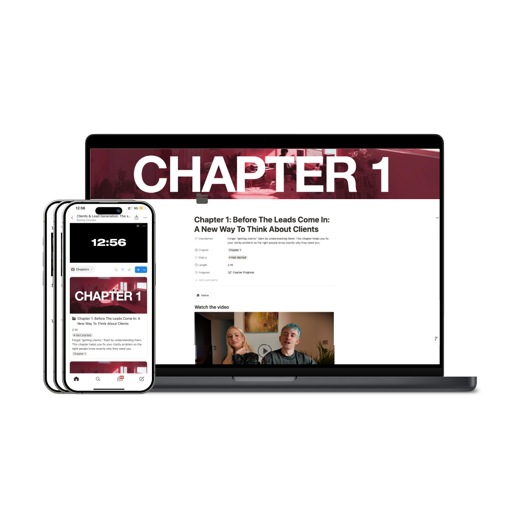 Clients & Lead Generation: The simple steps to clients and leads