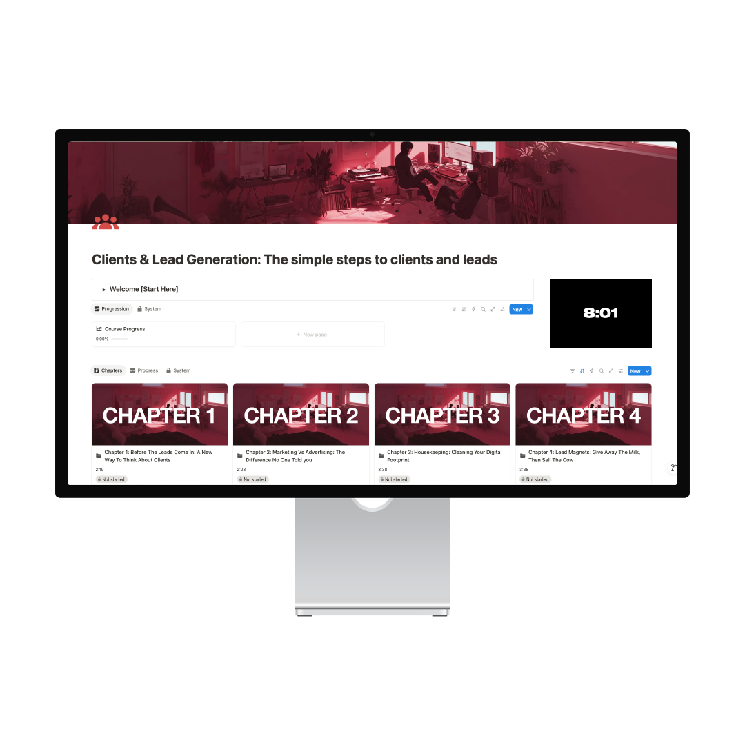 Clients & Lead Generation: The simple steps to clients and leads