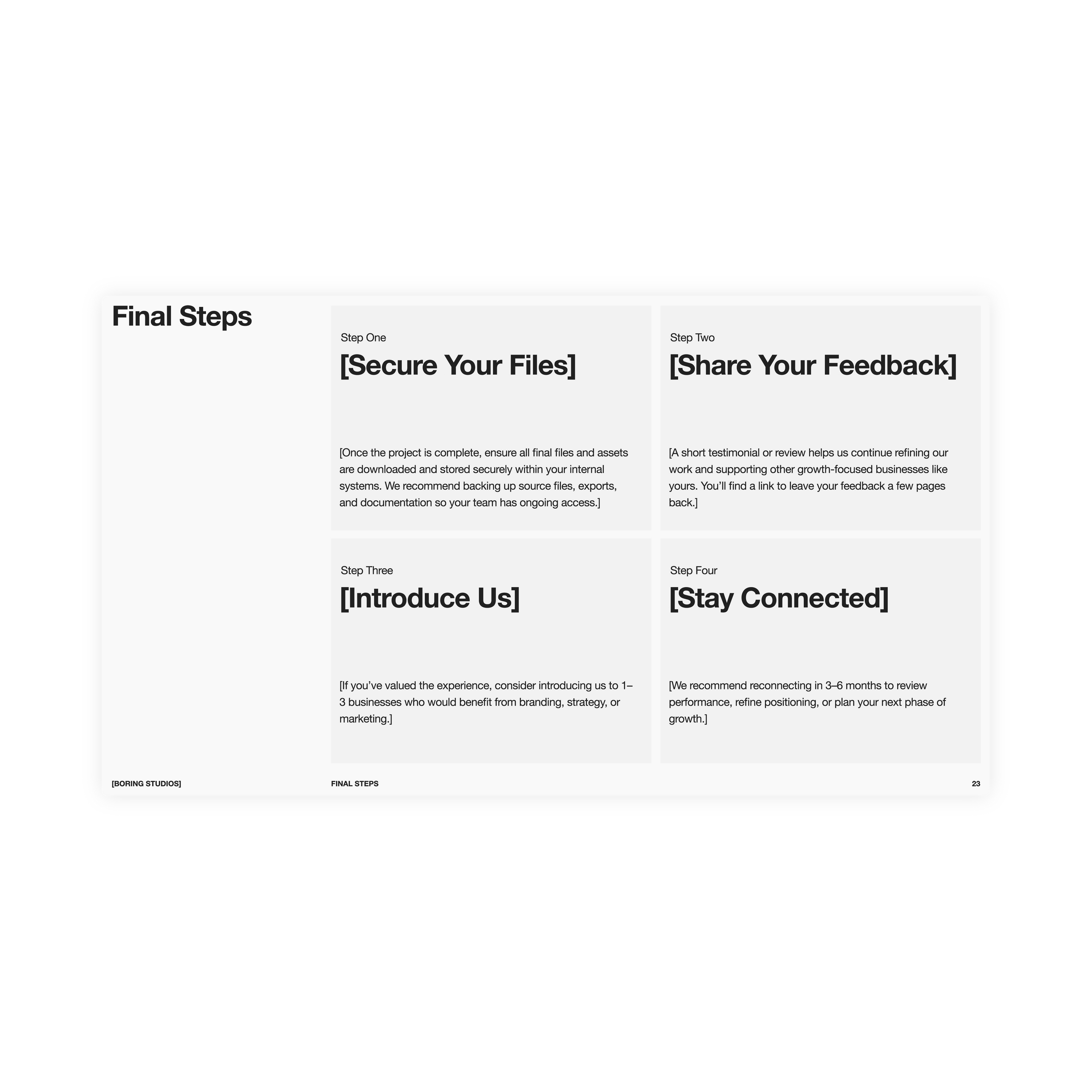Client Offboarding Framework | Figma | 2026