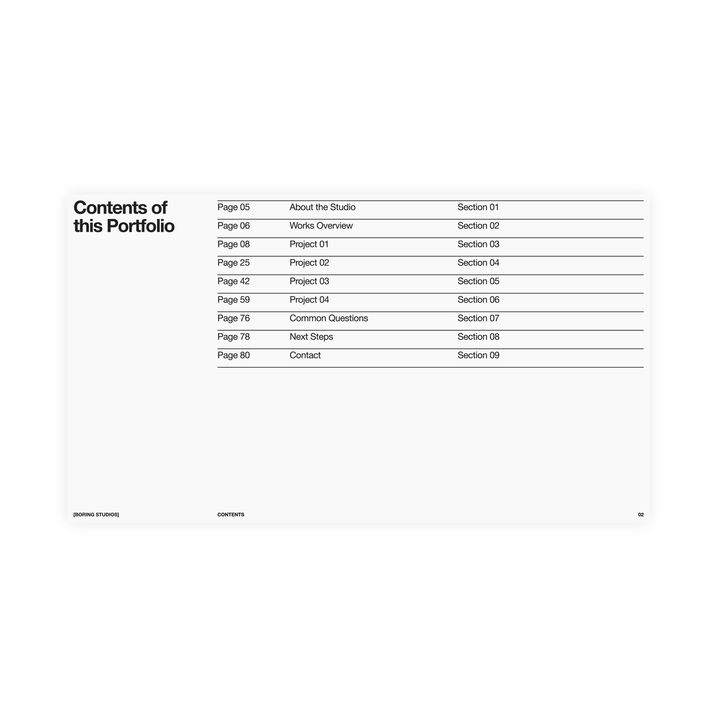 Portfolio Framework | Figma | 2026