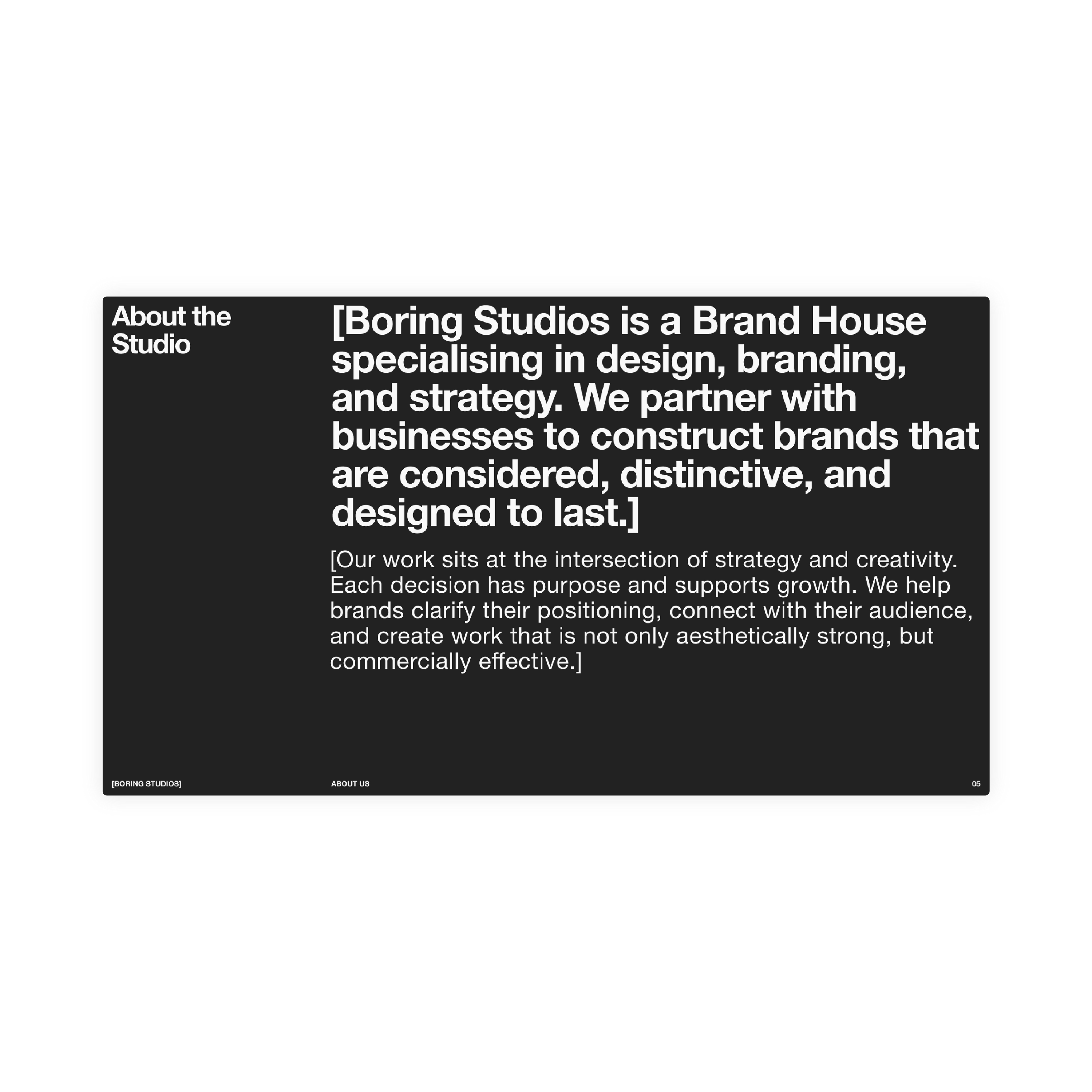 Portfolio Framework | Figma | 2026