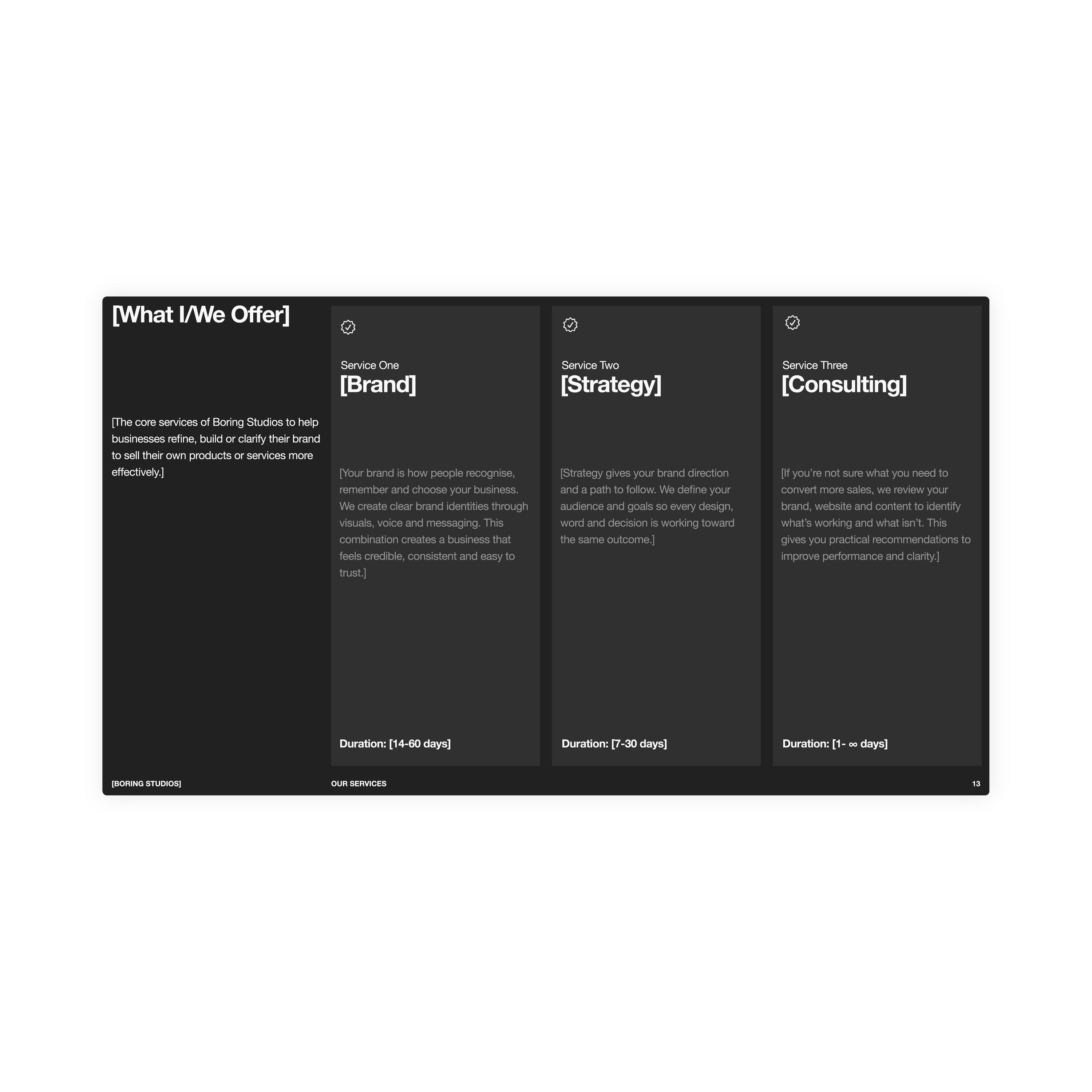 Services Guide Framework | Figma | 2026