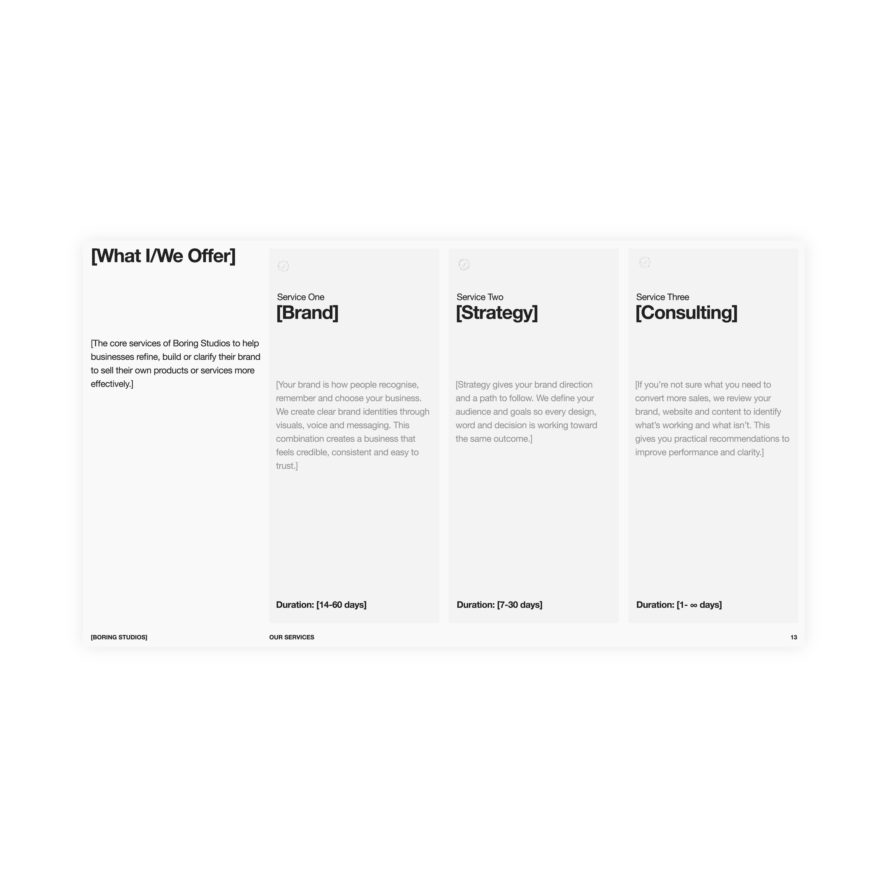 Services Guide Framework | Figma | 2026