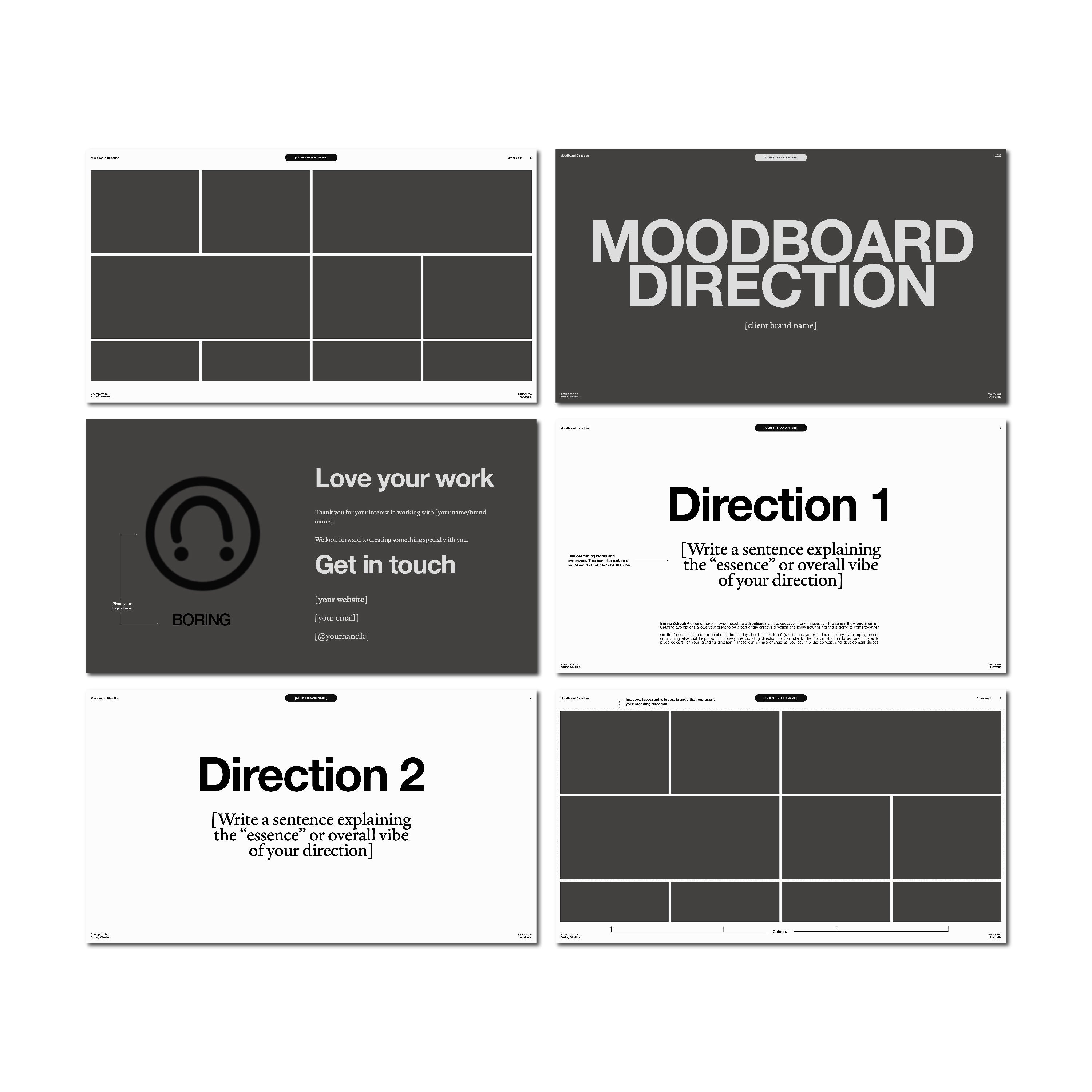 Moodboards Template